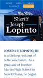 Mobile Screenshot of joelopinto.com